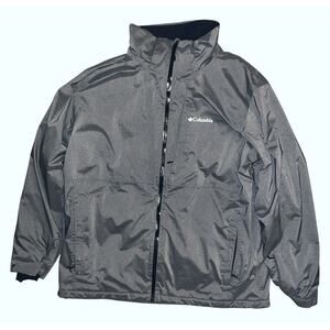 Columbia Point Park Insulated Gray Jacket Men's 2XL